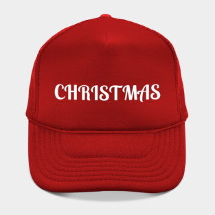 Bold Christmas Text Hat