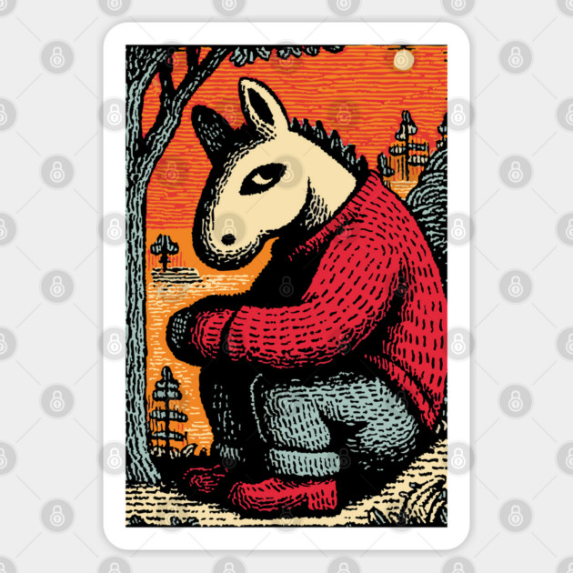 Humorous Gopnik Horse Slav Squatting Art Design Sticker by TuncGK