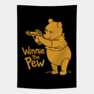 Pew Bear V3 Tapestry