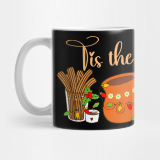 Tis The Season Mexican Christmas Cafecito Pan Dulce Concha Mug