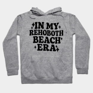 Rehoboth Beach Era (black font) Hoodie