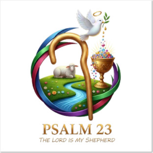 PSALM 23 Posters and Art