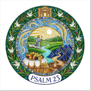 PSALM 23 Posters and Art