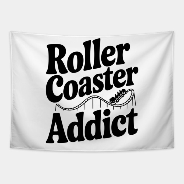 Roller Coaster Addict Tapestry by Frank Ring
