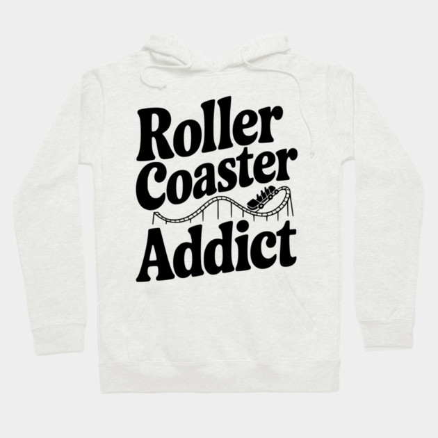 Roller Coaster Addict Hoodie by Frank Ring