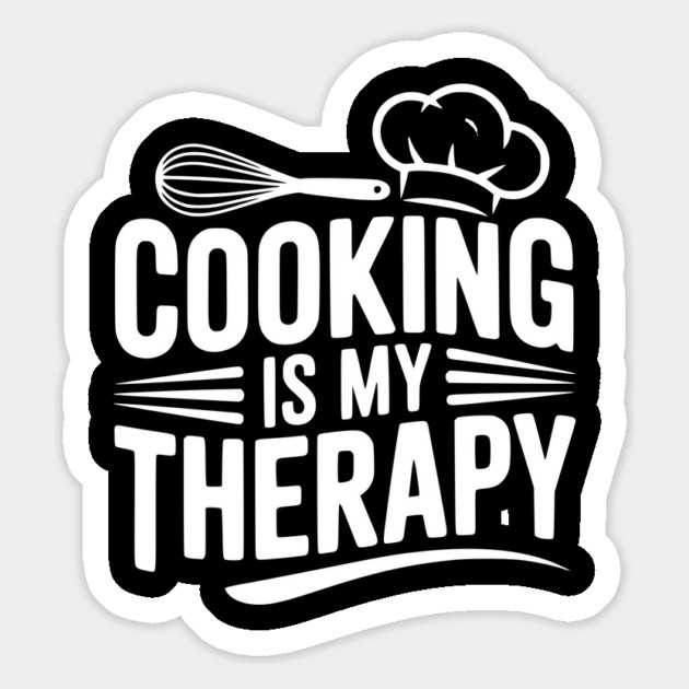 Cooking is My Therapy Magnet by Frank Ring