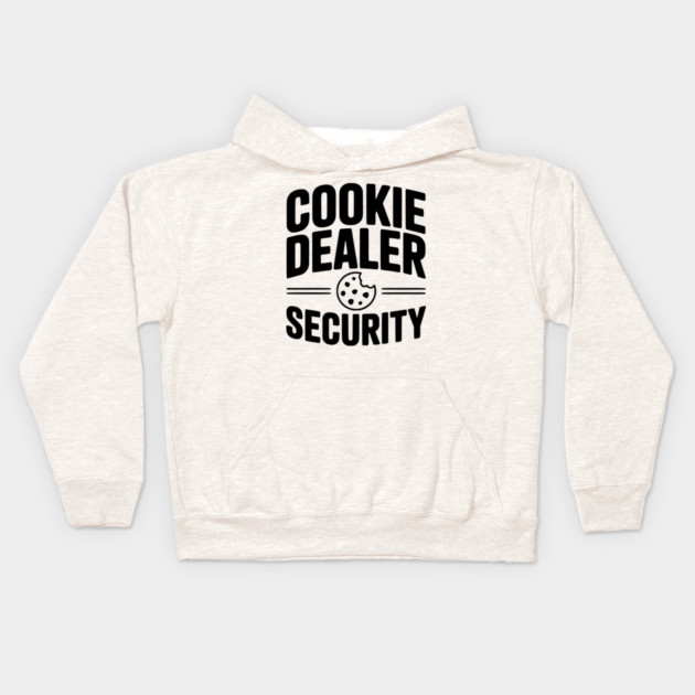 Cookie Dealer Security Kids Hoodie by Frank Ring