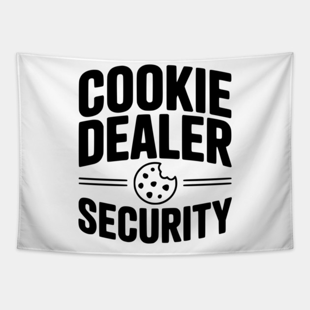 Cookie Dealer Security Tapestry by Frank Ring