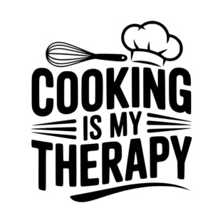 Cooking is My Therapy T-Shirt