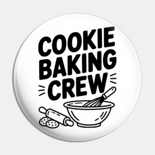 Cookie Baking Crew Pin