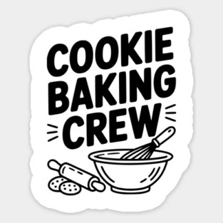 Cookie Baking Crew Magnet