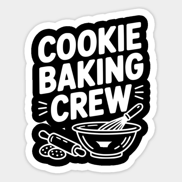Cookie Baking Crew Magnet by Frank Ring