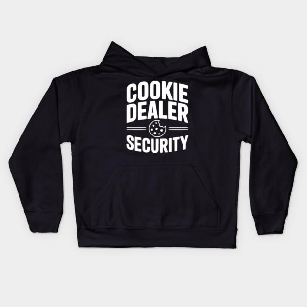 Cookie Dealer Security Kids Hoodie by Frank Ring