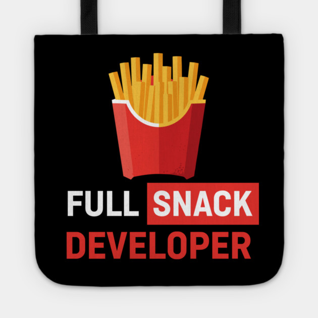 Fries - Full Snack Developer Tote by enrynz