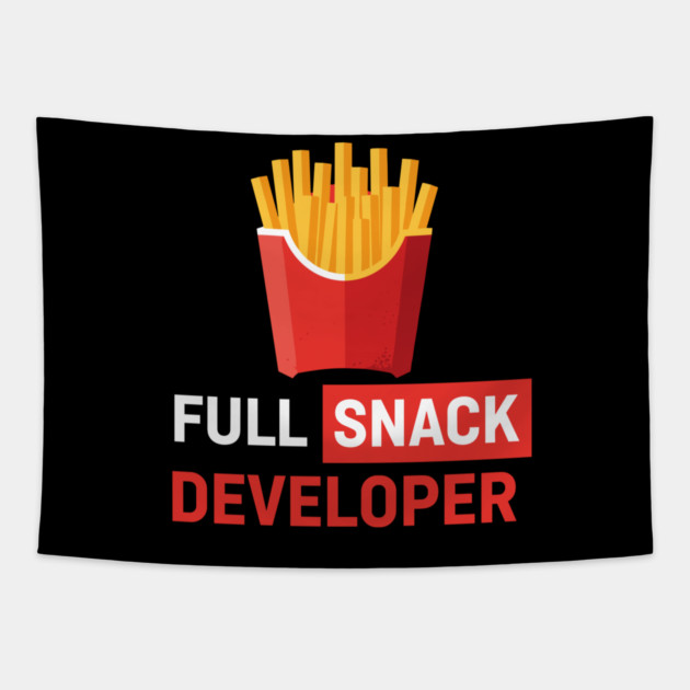 Fries - Full Snack Developer Tapestry by enrynz