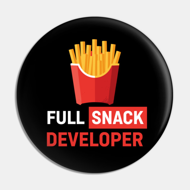 Fries - Full Snack Developer Pin by enrynz