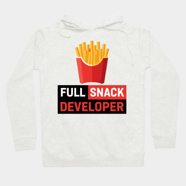 Fries - Full Snack Developer Hoodie by enrynz