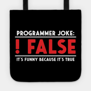 Programmer Joke Tote