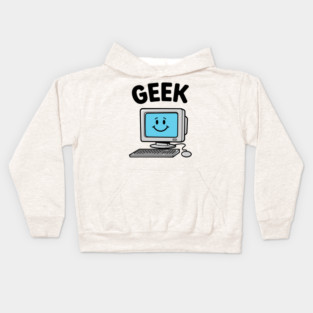 Smiling Geek Kids Hoodie