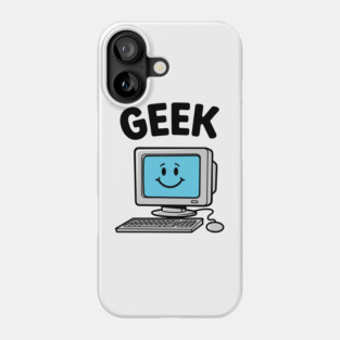 Smiling Geek Phone Case