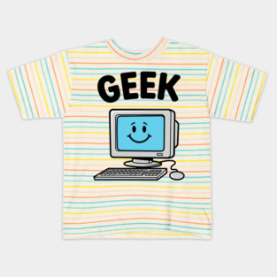 Smiling Geek Kids T-Shirt