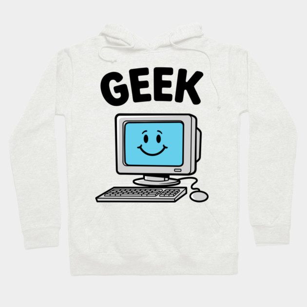 Smiling Geek Hoodie by enrynz