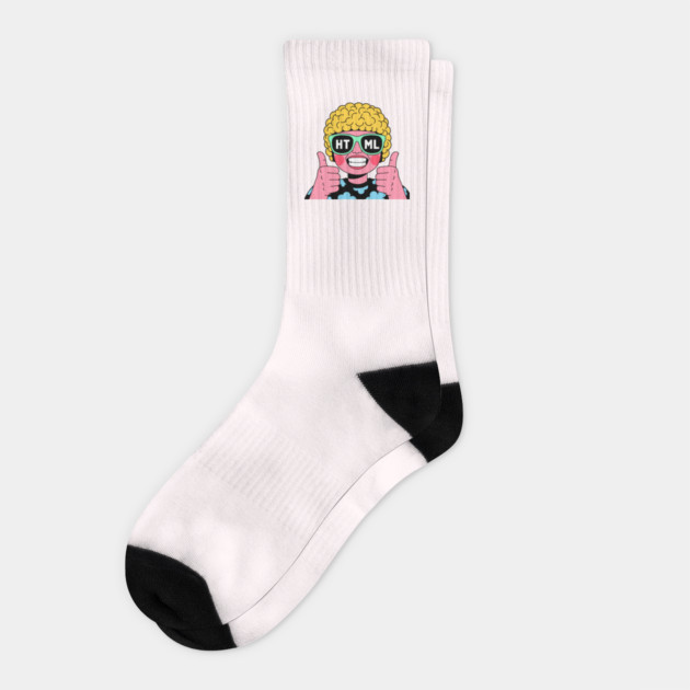 HTML Girl Socks by enrynz