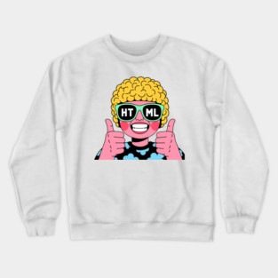 HTML Girl Crewneck Sweatshirt