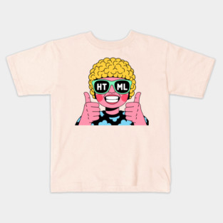 HTML Girl Kids T-Shirt