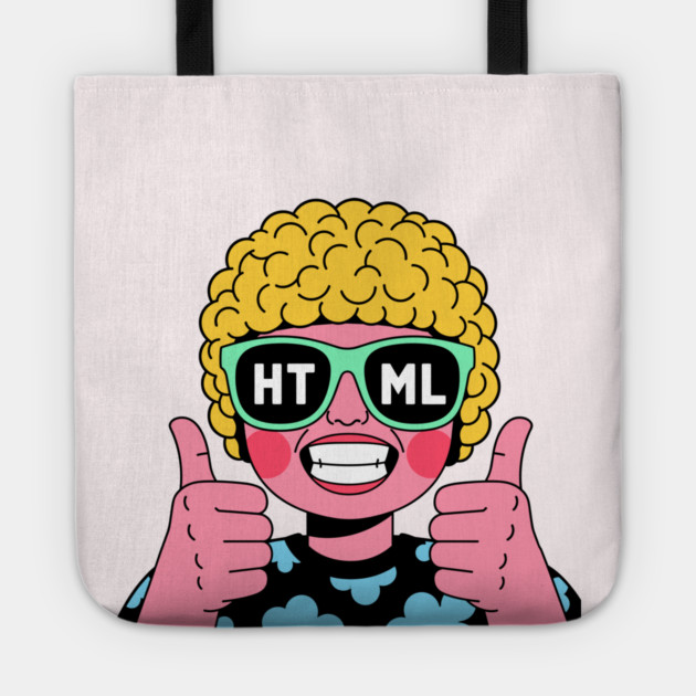 HTML Girl Tote by enrynz