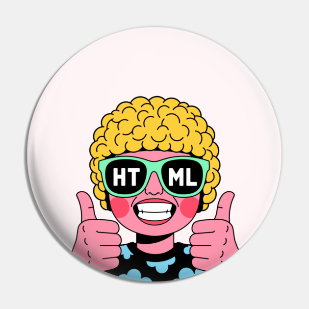 HTML Girl Pin by enrynz