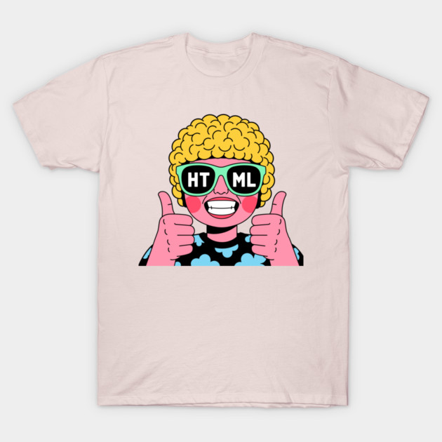 HTML Girl T-Shirt by enrynz