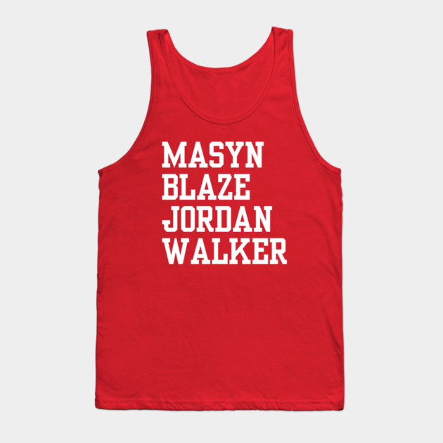 Mason Blaze Jordan Walker Tank Top by Litehouse Tees