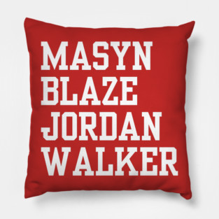 Mason Blaze Jordan Walker Pillow