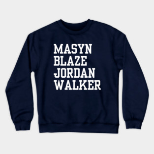 Mason Blaze Jordan Walker Crewneck Sweatshirt