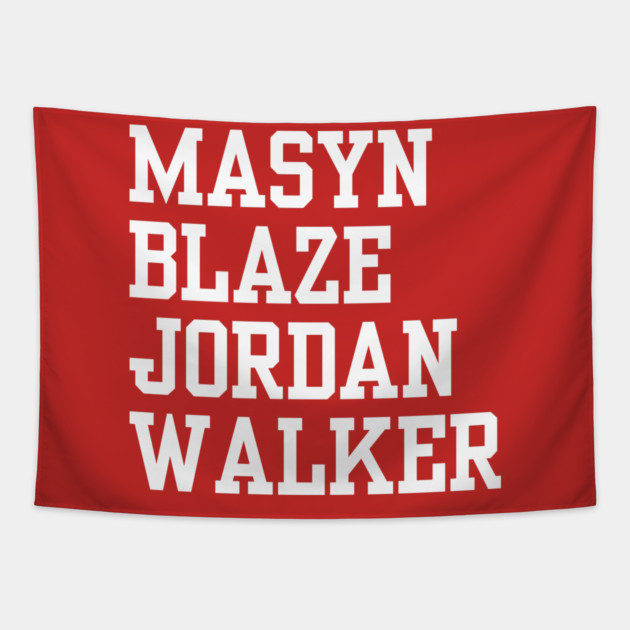 Mason Blaze Jordan Walker Tapestry by Litehouse Tees
