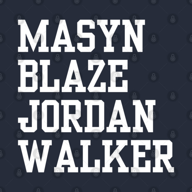 Mason Blaze Jordan Walker by Litehouse Tees