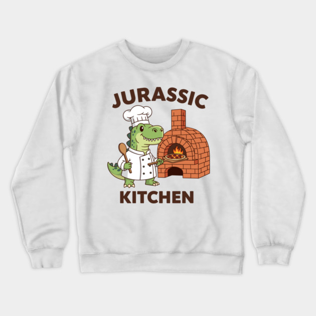 Jurassic Kitchen Crewneck Sweatshirt by enrynz