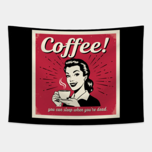 Sleep When You're Dead Tapestry