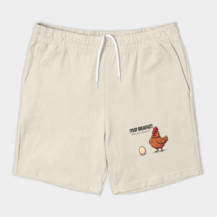 Poop Breakfast Shorts