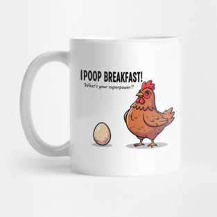 Poop Breakfast Mug