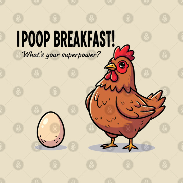 Poop Breakfast by enrynz