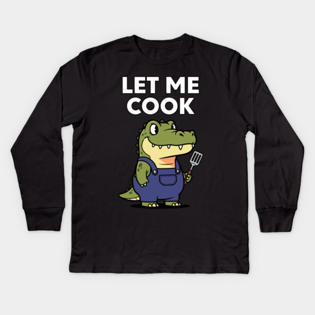 Let Me Cook Kids Long Sleeve T-Shirt by enrynz