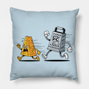 Cheesy Chase Pillow