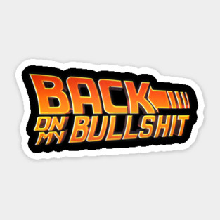 Back on my BS Sticker