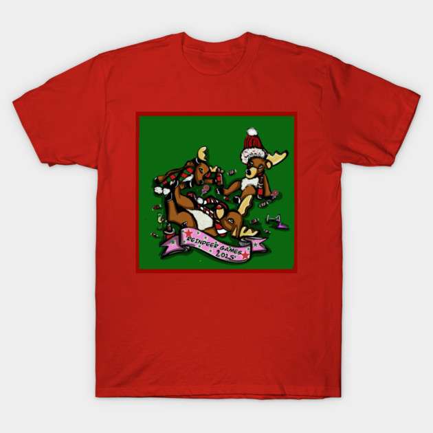 Reindeer Games T-Shirt by spookybychrissy