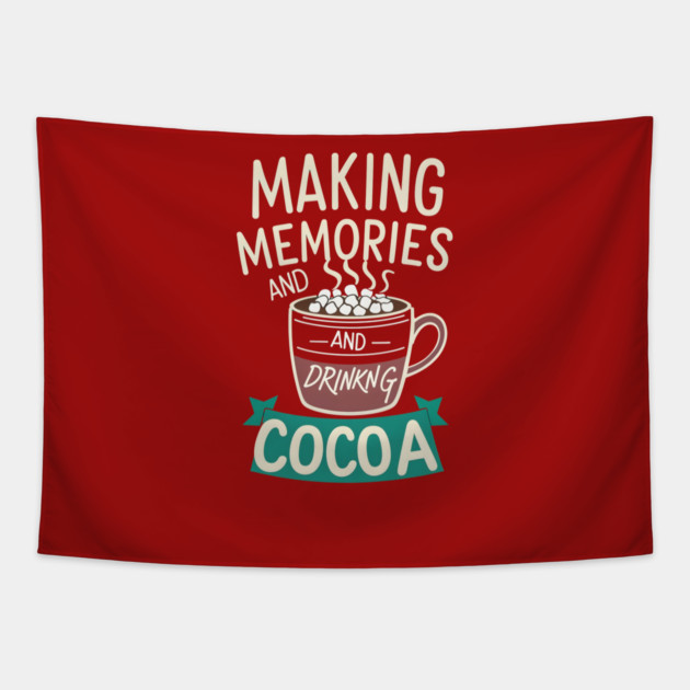 Making Memories & Drinking Cocoa Tapestry by stitchloom