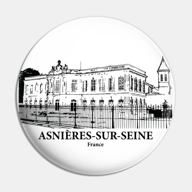 Asnières-sur-Seine - France Pin by Lakeric