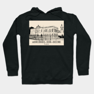 Asnières-sur-Seine - France Hoodie