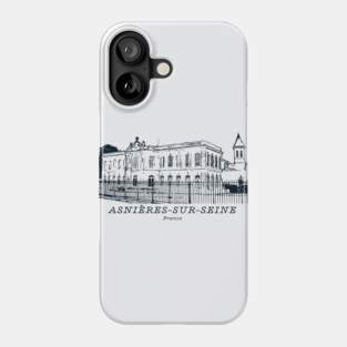 Asnières-sur-Seine - France Phone Case